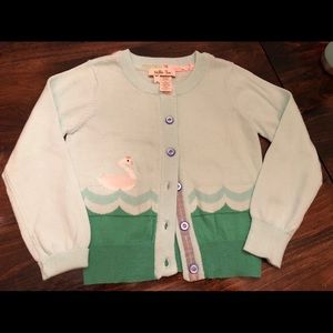 Matilda Jane girls’ swan cardigan